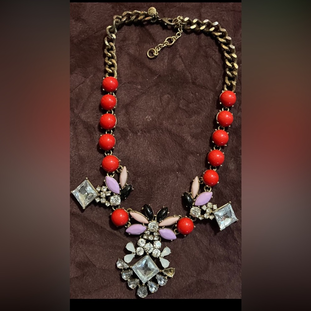 J crew statement necklace. See pictures